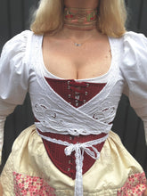 Load image into Gallery viewer, White Cutwork Shrug 40”-46”