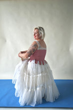 Load image into Gallery viewer, Pink Taffeta Underbust Cincher