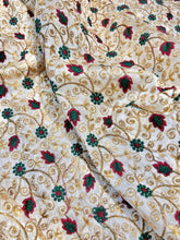 Load image into Gallery viewer, Gilt Embroidered Dupioni