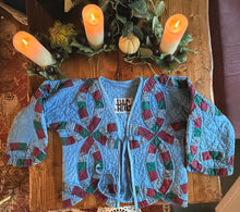 Load image into Gallery viewer, Indigo Quilt Coat