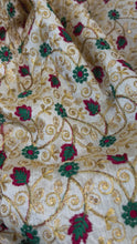 Load and play video in Gallery viewer, Gilt Embroidered Dupioni