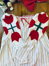Load image into Gallery viewer, Red Tulip Quilt Chemise