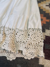 Load image into Gallery viewer, Cotton Crochet Petticoat