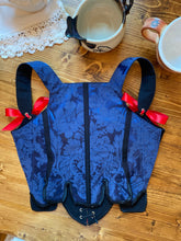 Load image into Gallery viewer, 40” Blue Satin Fancy Stays