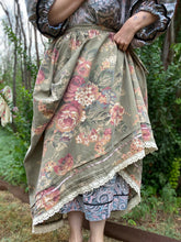 Load image into Gallery viewer, Distressed Rose Petticoat