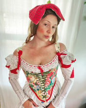 Load image into Gallery viewer, Red Tulip Quilt Chemise