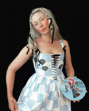 Load image into Gallery viewer, Blue Harlequin Kirtle 34”
