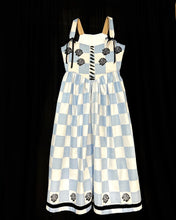 Load image into Gallery viewer, Blue Harlequin Kirtle 34”
