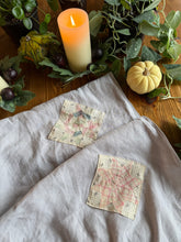 Load image into Gallery viewer, Gray Star Linen Apron Dress
