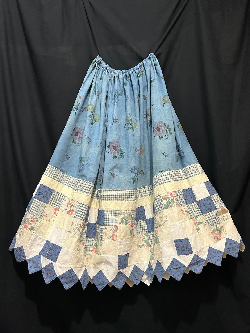 Indigo Quilted Petticoat