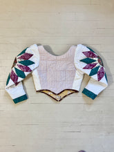 Load image into Gallery viewer, Sunflower and Roses Quilted Bodice
