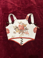Load image into Gallery viewer, 40” Rose Print Bark Cloth Stays preorder
