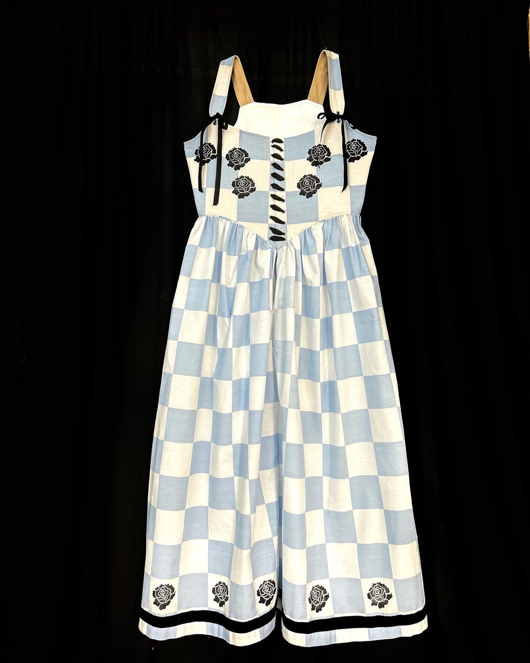 Blue Harlequin Kirtle 38