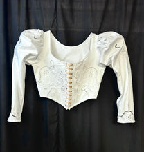 Load image into Gallery viewer, Cutwork Milk Maid Bodice
