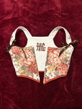 Load image into Gallery viewer, 40” Rose Print Bark Cloth Stays preorder
