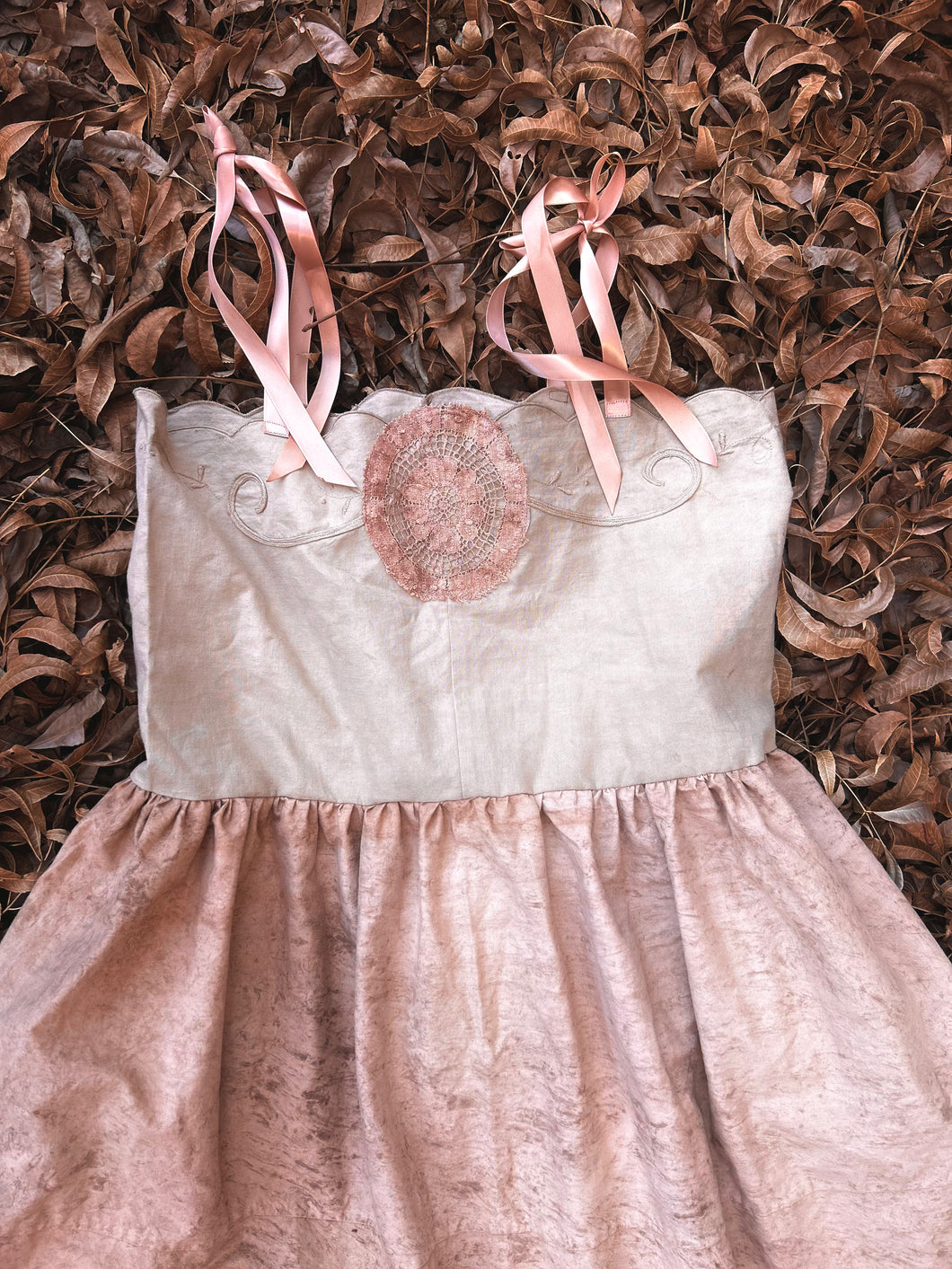 Pecan Dyed Dress