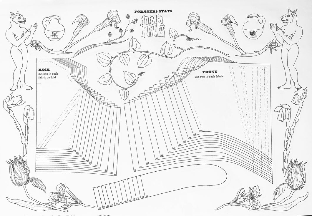 Forager’s Stays Pattern ~ witch’s familiar