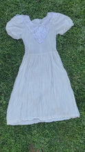 Load and play video in Gallery viewer, 80’s Does Edwardian Gauzy Ghost Dress
