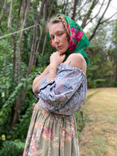 Load image into Gallery viewer, Green Fairytale Scarf
