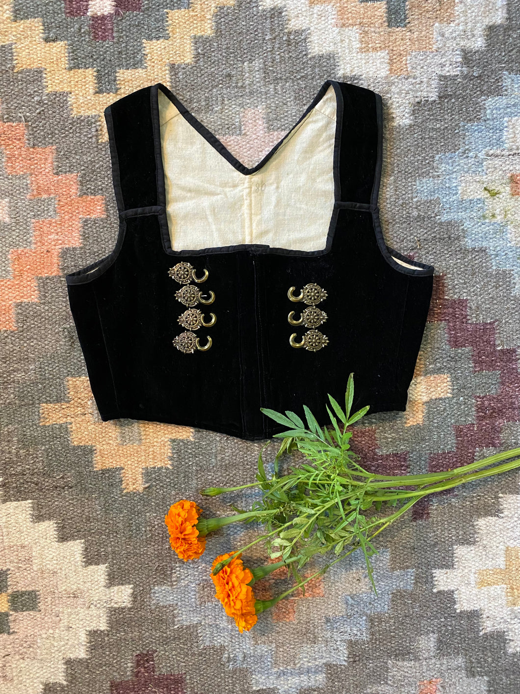 Velvet Bavarian Bodice