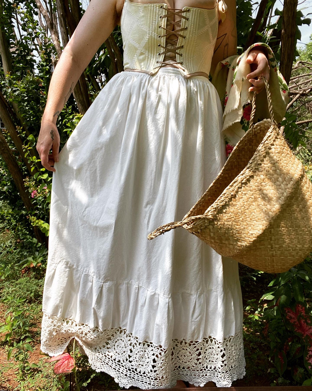 Cotton Crochet Petticoat