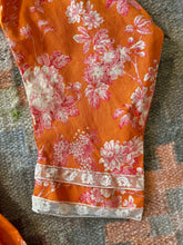 Load image into Gallery viewer, Orange Toile Round Gown
