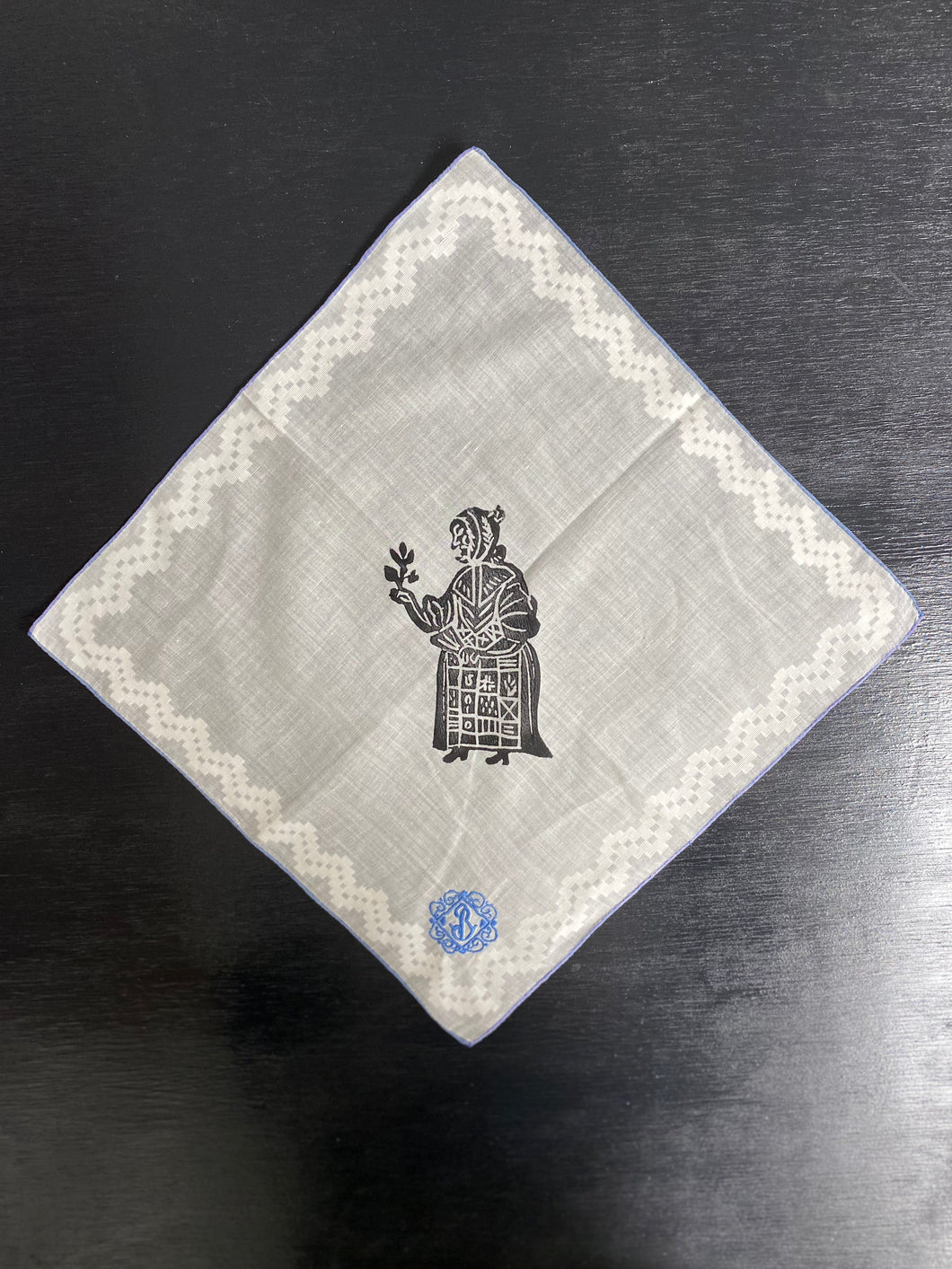 ‘B’ Witch Hanky