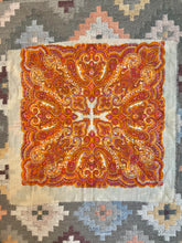 Load image into Gallery viewer, Orange Paisley Scarf
